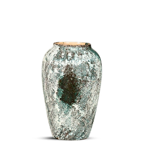 SOGA 30x19cm Green Medium Ceramic Flower Vase Elegant Living Room Home Decor $ 88.90