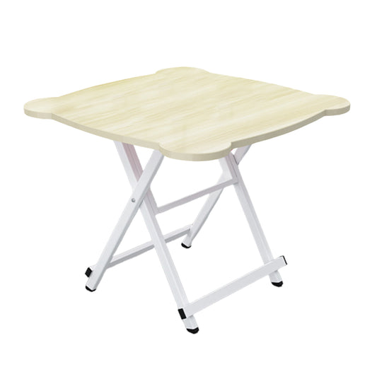 SOGA Light Wood Minimalist Cat Ear Folding Table Indoor Outdoor Portable Stall Desk Home Decor $ 66.90