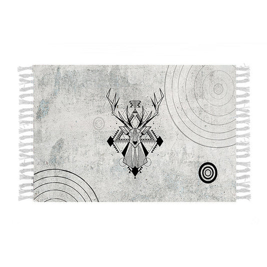 SOGA 90cm Woven Minimalist Bedroom Area Rug Carpet Home Decor $ 79.90