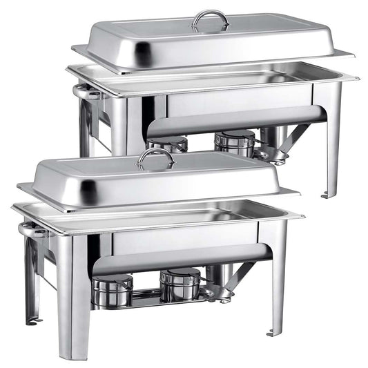 SOGA 2X Stainless Steel Chafing 9L Catering Dish Food Warmer $ 409.90