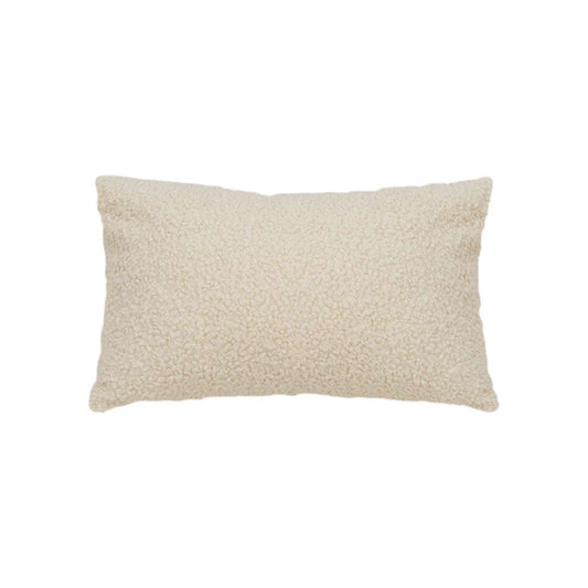 SOGA 30cm Cream Boucle Textured Fluffy Decorative Throw Pillow $ 61