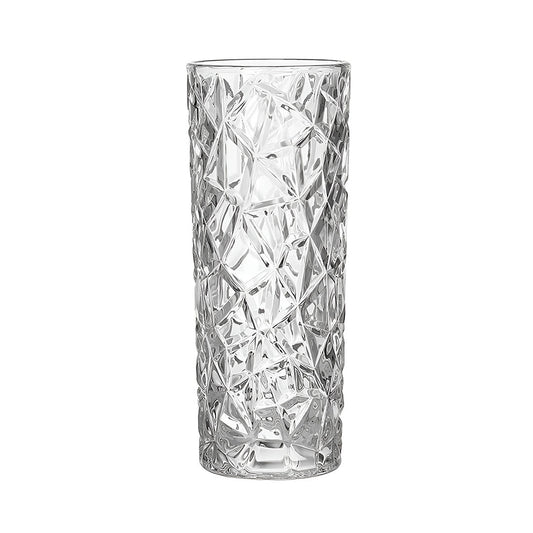 SOGA 14x30cm Heavy Duty Glass Vase Crystal Clear Design for Home Décor $ 72.50