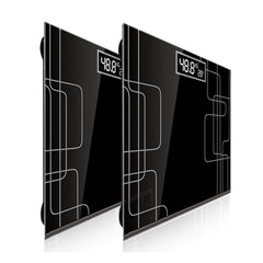 SOGA 2X 180kg Electronic Talking Scale Weight Fitness Glass Bathroom Scale LCD Display $ 90.90