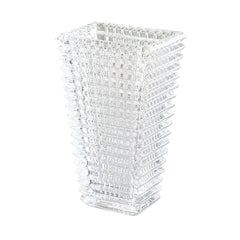 SOGA 22.5cm Handcrafted Clear Glass Vase Classic Design for Home Decor $ 59.90