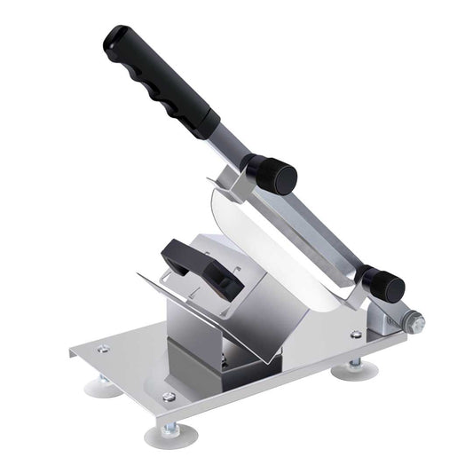 SOGA Manual Frozen Meat Slicer Handle Meat Cutting Machine 18/10 Commercial Grade Stainless Steel $ 88.90