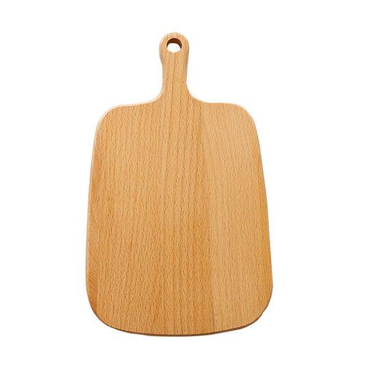 SOGA 26cm Brown Rectangle Wooden Serving Tray Chopping Board Paddle with Handle Home Decor $ 22.50