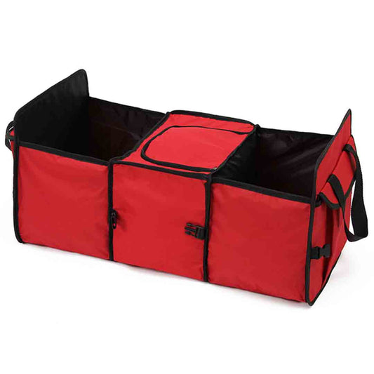 SOGA Car Portable Storage Box Waterproof Oxford Cloth Multifunction Organizer Red $ 38.90