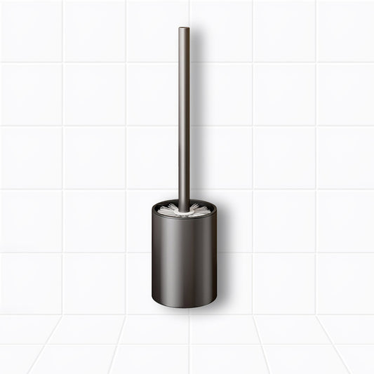 SOGA 27cm Wall-Mounted Toilet Brush with Holder Bathroom Cleaning Scrub Dark Grey $ 33.50