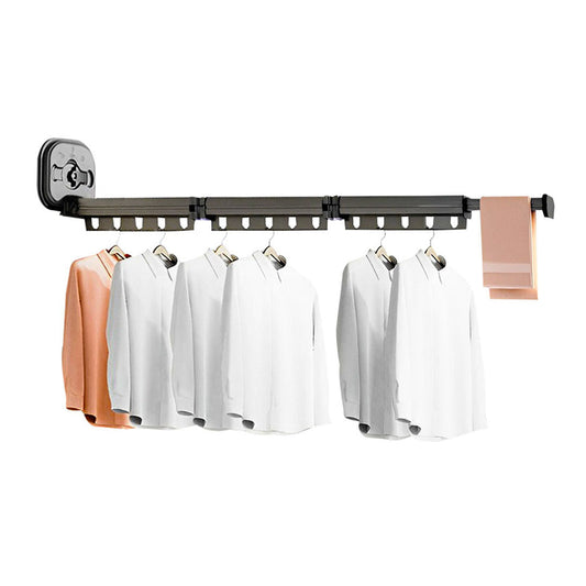 SOGA 127.5cm Wall-Mounted Clothing Dry Rack Retractable Space-Saving Foldable Hanger $ 99.90