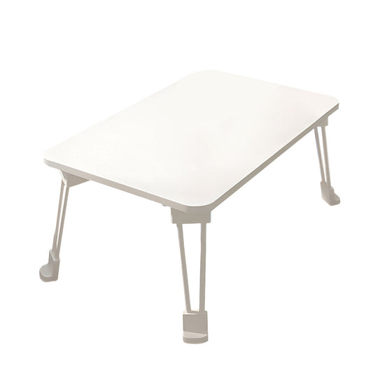 SOGA White Portable Bed Table Adjustable Folding Mini Desk With Cup-Holder Home Decor $ 51.50
