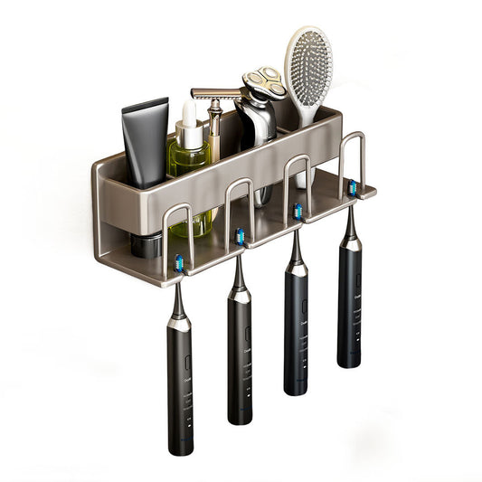SOGA 27cm Wall-Mounted Bathroom Storage Organiser Space Saving Adhesive Shelf Rack $ 44.50