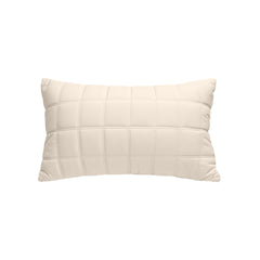 SOGA 30cm Beige Quilted Grid Pattern Decorative Throw Pillow $ 61