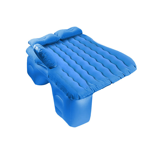 SOGA Blue Ripple Inflatable Car Mattress Portable Camping Air Bed Travel Sleeping Kit Essentials $ 77.90