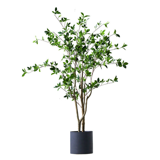 SOGA 120cm Green Artificial Indoor Watercress Tree Fake Plant Simulation Decorative $ 122.50