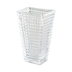 SOGA 28cm Handcrafted Clear Glass Vase Classic Design for Home Decor $ 71