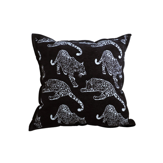 SOGA 45cm Throw Pillow Black Leopard Light Luxury Decorative Cushion for Living Room $ 52.50