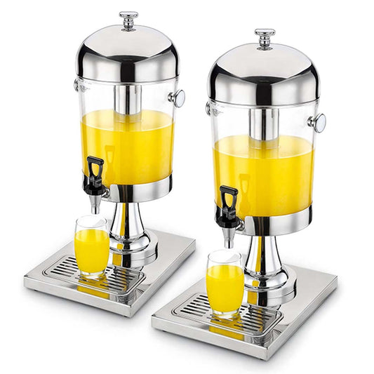 SOGA 2x Single 8L Juicer Water Milk Coffee Pump Beverage Drinking Utensils $ 323.50
