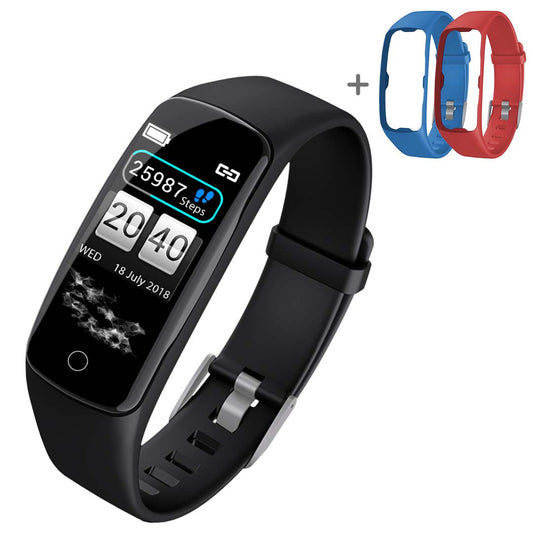 SOGA Sport Monitor Wrist Touch Tracker Smart Watch With 2X Strap Band Replacement $ 88.90