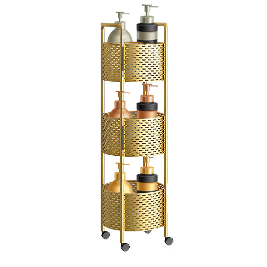 SOGA 3 Tier Bathroom Shelf Multifunctional Storage Display Rack Organiser with wheels $ 166.90