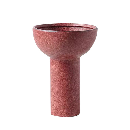 SOGA 15x19.5cm Ornament Brown Minimalist Nordic Versatile Ceramic Vase Modern for Home Decor $ 66.90