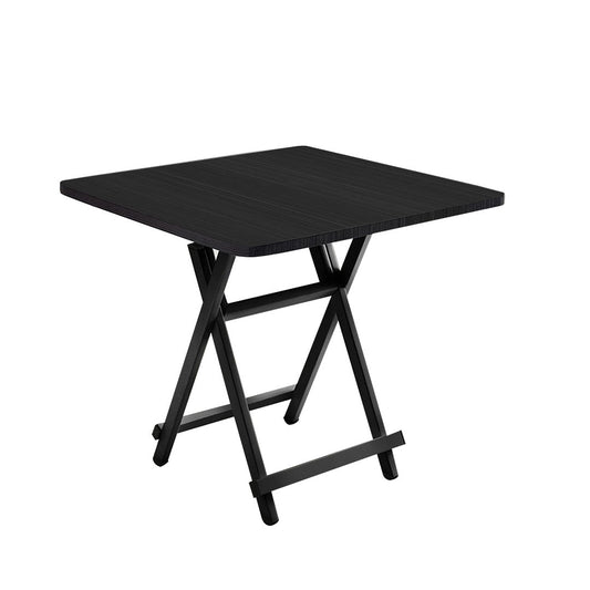 SOGA Black Dining Table Portable Square Surface Space Saving Folding Desk Home Decor $ 83.50