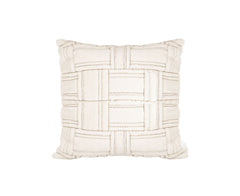 SOGA 45cm Bohemian Cream Tufted Grid Pattern Decorative Throw Pillow $ 77.90