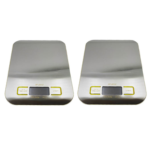 SOGA 2X 5kg/1g Kitchen Food Diet Postal Scale Digital LCD Electronic Jewelry Weight Scale $ 51.90