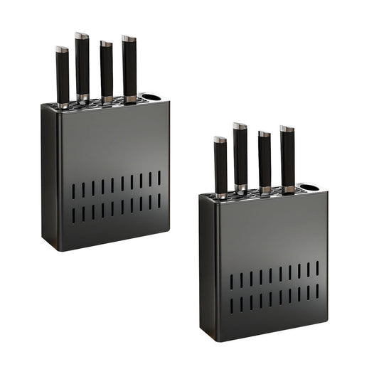 SOGA 2X Wall Mounted Kitchen Knife Storage Rack Space-Saving Organiser $ 65.50