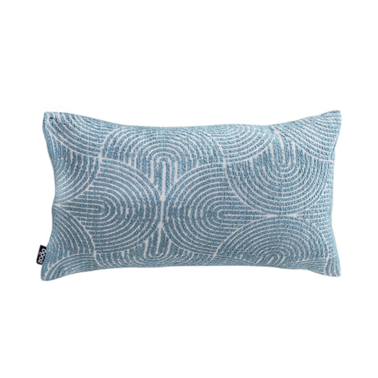 SOGA 35cm Blue Throw Pillow Geometric Indoor and Outdoor Corded for Home Decor $ 55.50