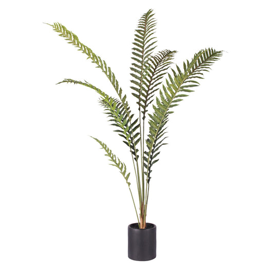 SOGA 210cm Artificial Green Rogue Hares Foot Fern Tree Fake Tropical Indoor Plant Home Office Decor $ 211.50