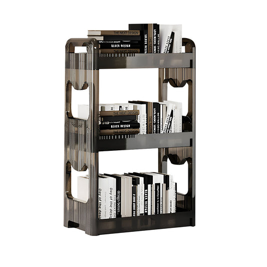 SOGA 38x24cm Black 3 Tier Bookshelf & Cosmetic Storage Organizer Trolley Rack $ 71.50