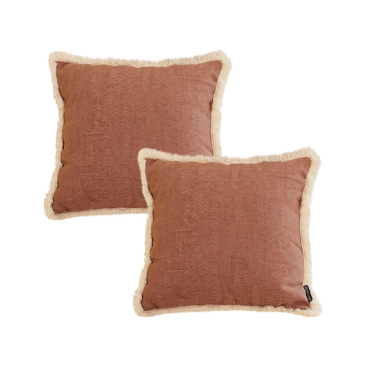SOGA 2X 45cm Square Vintage Decorative Cover with Beautiful Made Throw Pillow $ 107.90