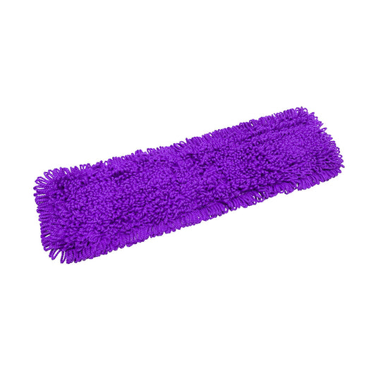 SOGA 90x22 Purple Microfiber Flat Mop Floor Cleaning Pads Rotating Dust Remover $ 25.50