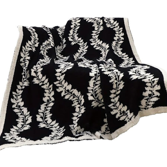 SOGA 130x170cm Throw Blanket Retro Vine Pattern Casual Stylish Cozy $ 111.50