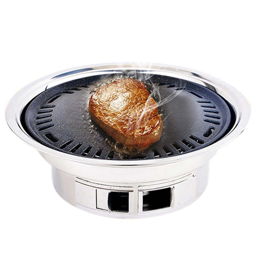 SOGA BBQ Grill Stainless Steel Portable Smokeless Charcoal Grill Home Outdoor Camping $ 77.90