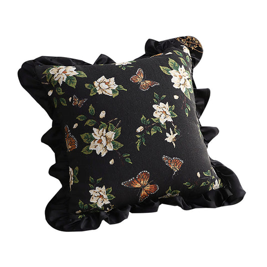 SOGA 45cm Square Vintage Decorative Embroidered Square Throw Pillow $ 66.90