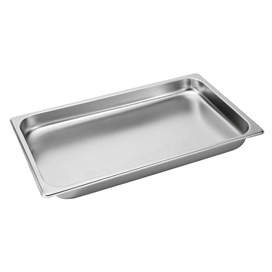 SOGA Gastronorm GN Pan Full Size 1/1 GN Pan 4cm Deep Stainless Steel Tray $ 33.50