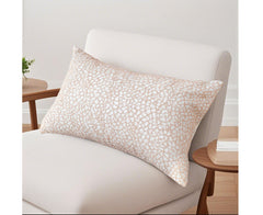 SOGA 35cm Neutral Beige Speckled Pattern Contemporary Throw Pillow