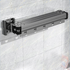 SOGA 2X 127.5cm Suction-Mounted Retractable Clothing Drying Rack