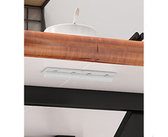 SOGA Black Portable Table Foldable Multifunctional Furniture Home Decor