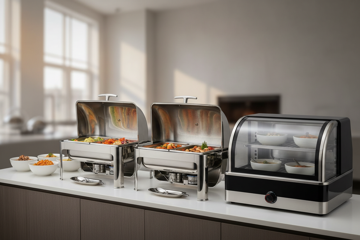Bain Marie vs Chafing Dish vs Food Warmer: Which Is Best for Catering &amp; Buffets?
