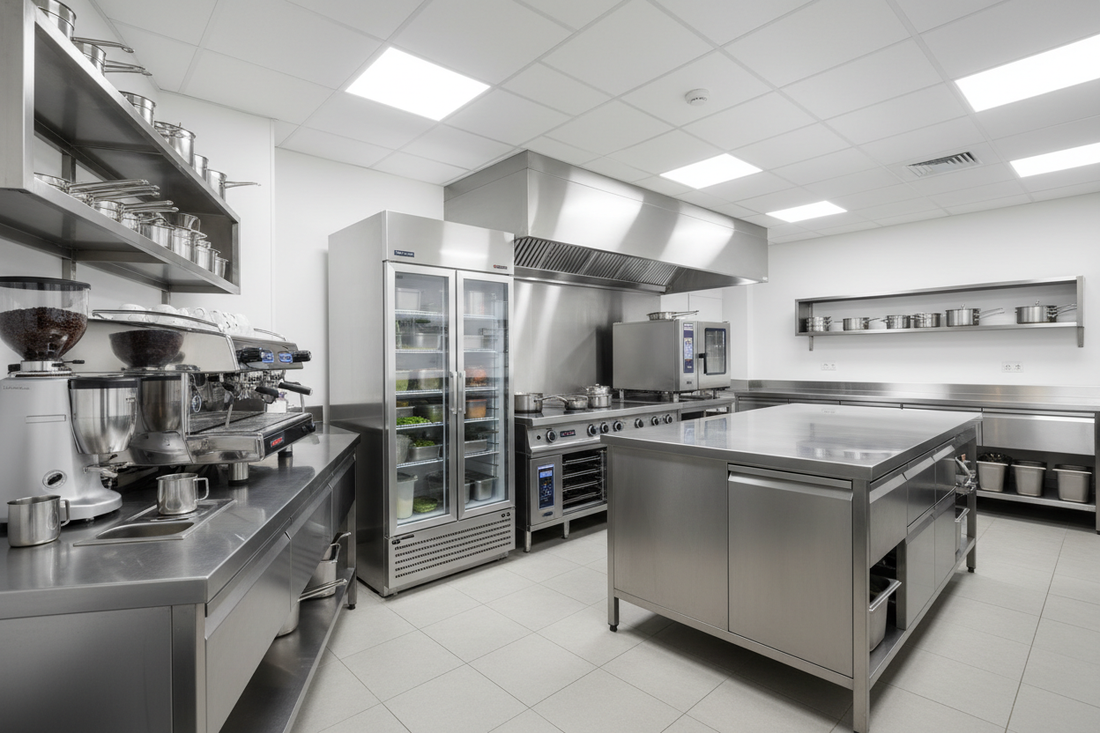Commercial Kitchen Setup Checklist: Essential Equipment for New Cafes