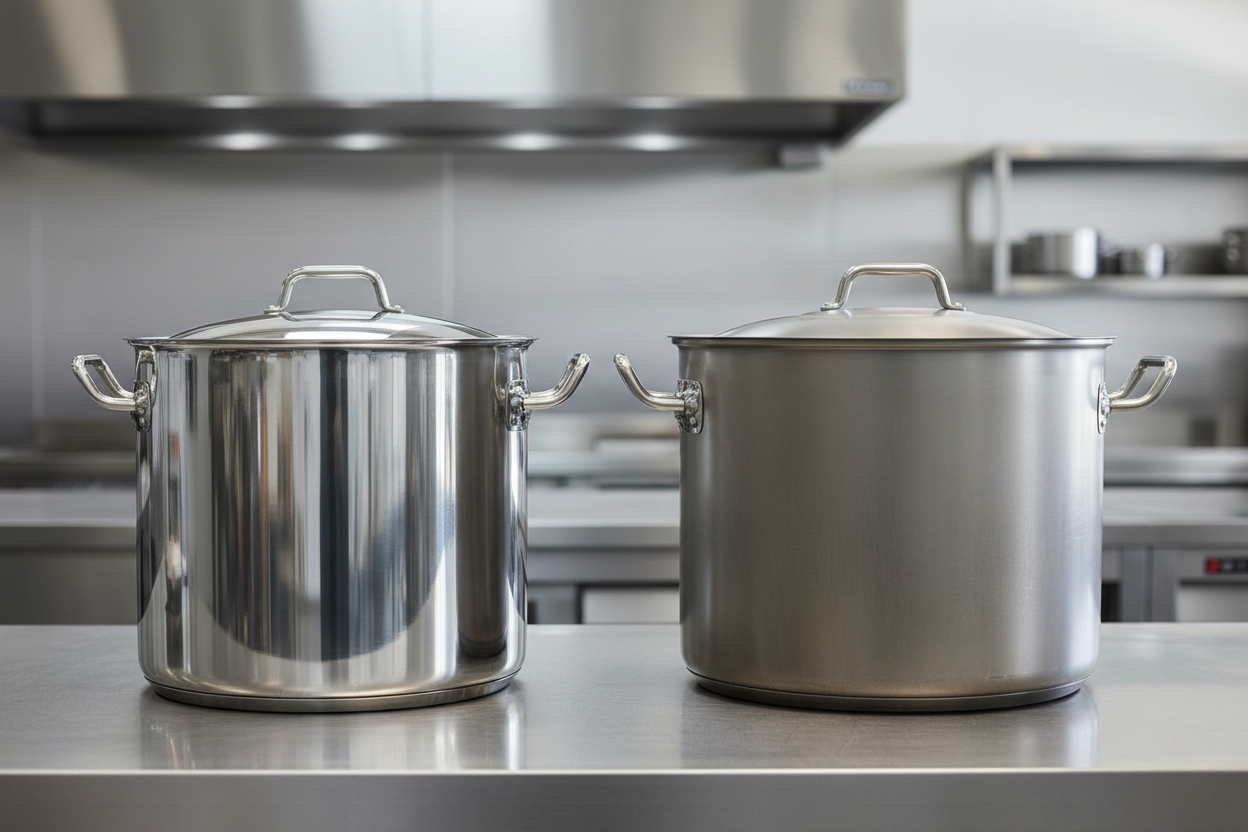 Best Stock Pots for Commercial Kitchens: Stainless Steel vs Aluminium