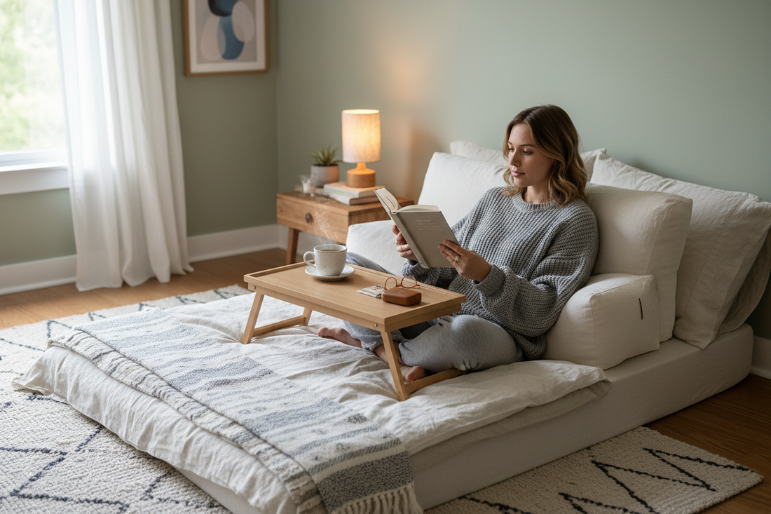 Wedge & Headboard Pillows: How to Sit Up Comfortably in Bed