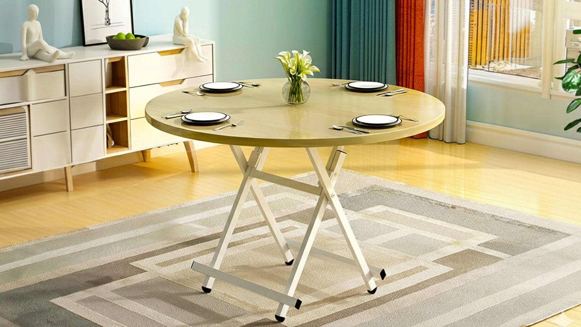 SOGA Dining Tables, Foldable & Round Tables