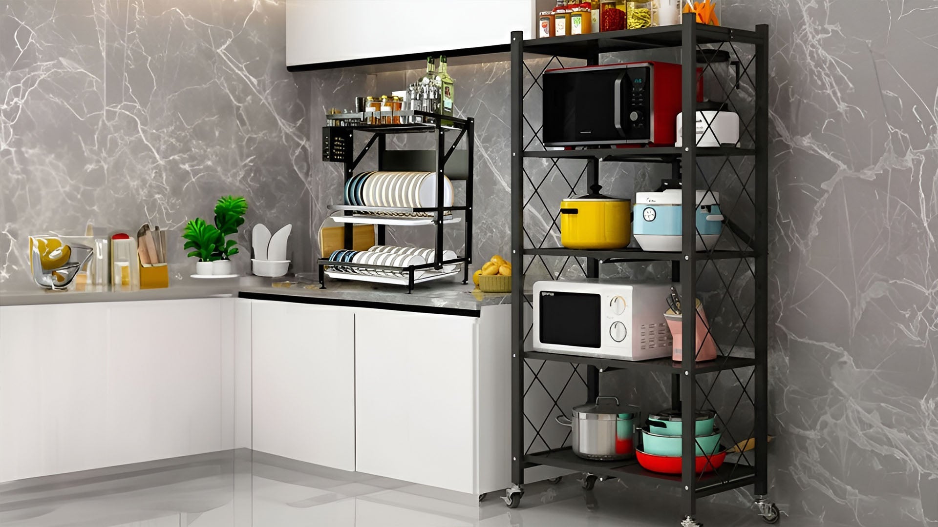 SOGA Kitchen Trolleys & Utility Carts