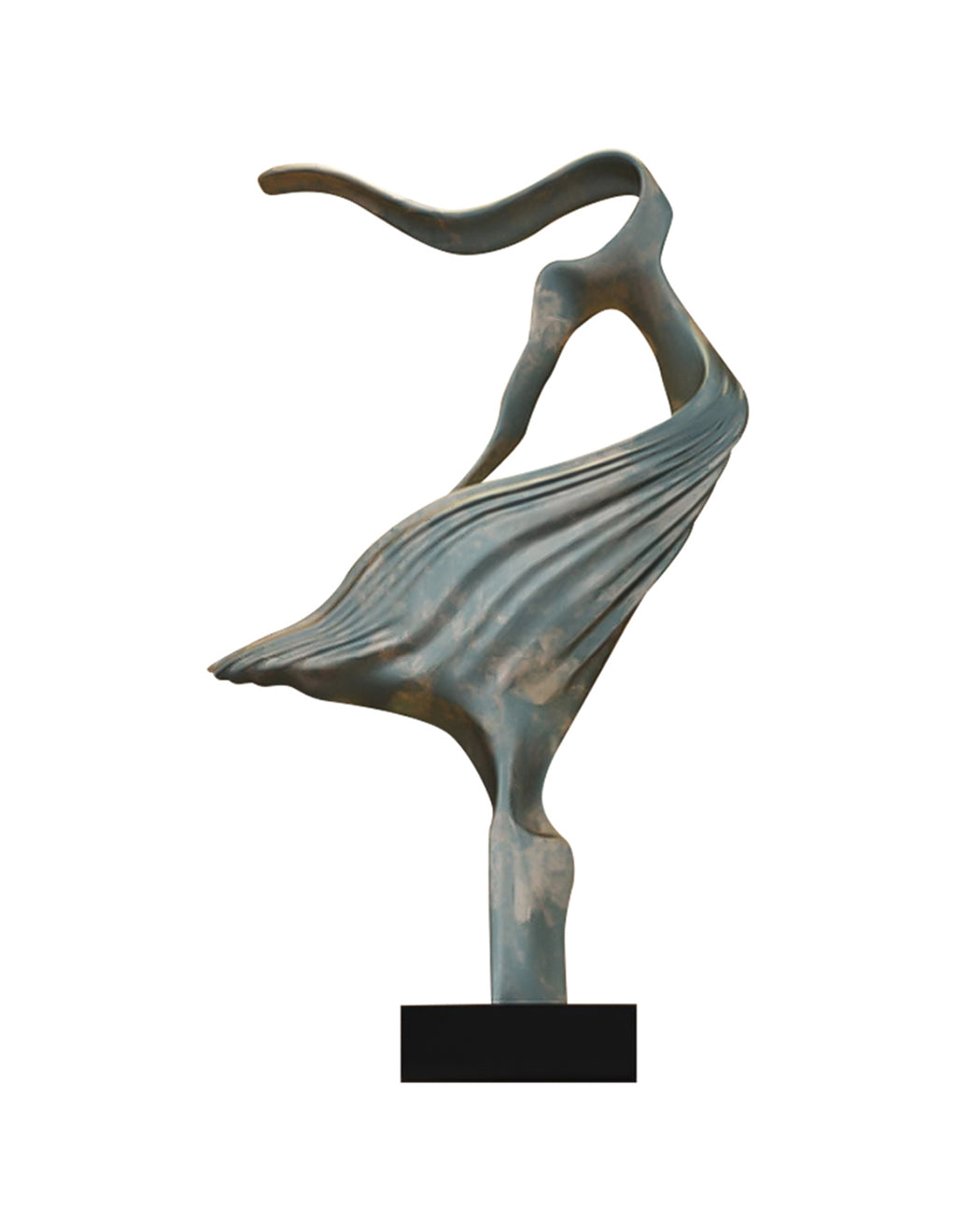 SOGA 65cm Gray Abstract Dancer Sculpture – Decor $ 858.50