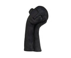 SOGA 38cm Black Head Sculpture – Minimalist Resin Decor $ 58.50