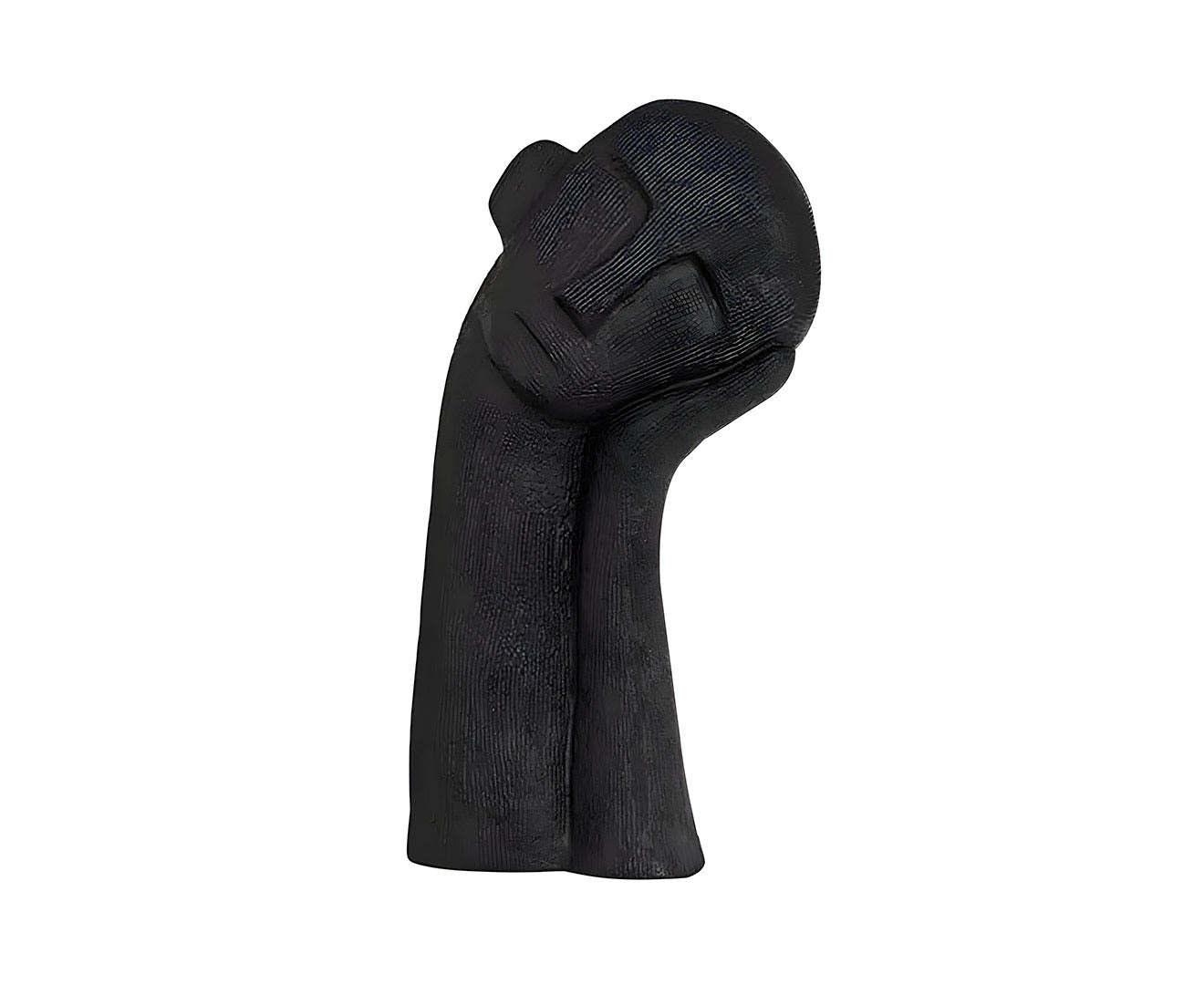 SOGA 38cm Black Head Sculpture – Minimalist Resin Decor $ 58.50
