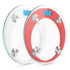 SOGA 180kg Digital Fitness Weight Bathroom Gym Body Glass LCD Electronic Scale White/Red $ 60.90